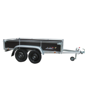 Remorque bois 2 essieux 251x133x40 cm 750 Kg