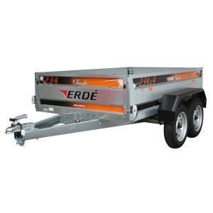 Remorque ERDE 234X4F Classic - double essieux /freinée