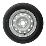 Roue de remorque LINGLONG 155/70 R13 75N jante UNITRAILER 4Jx13"H2 4x100 ET:30