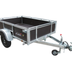 Remorque bois 1 essieu 201x133x40 cm 500 Kg