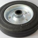 Roue de secours pour WINTERHOFF 200VB, roue jockey en caoutchouc plein 200x50 mm