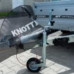 Housse de protection KNOTT pour tête d'attelage freinée - universel