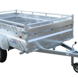 Remorque métal Robust 2 essieux 253x134x50 cm 750 Kg