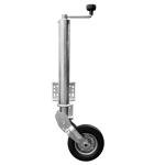Roue jockey automatique UNITRAILER avec poignée 250 kg, 60 mm, 785-955 mm