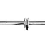 Ensemble de deux béquilles, supports fixes avec collier UNITRAILER 300 kg, 48 mm, 600 mm