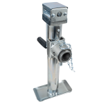 Support de manivelle extensible UNITRAILER TJ5001 pour remorque plateau 1300 kg 364-614 mm