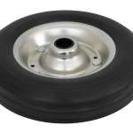 Roue de secours pour la roue jockey KNOTT 4802799X, en caoutchouc plein, 200 x 50 mm