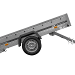 Remorque 230x125 UNITRAILER GARDEN 230 KIPP