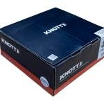 Tambour de frein KNOTT avec roulement pour essieu de remorque 1500kg 200x50 5x112
