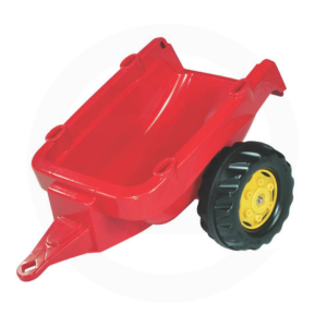 Remorque tracteur a pedale Rolly Toys rouge
