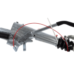 Dispositif de dépassement KNOTT KF27B avec attelage K27A pour remorque de 2700kg avec timon en V
