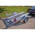Remorque Porte-motos ERDE 2 Rails Basculant