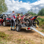 Remorque moto basculante UNITRAILER MOTO 3