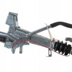 Dispositif de dépassement KNOTT KF27B avec attelage K27A pour remorque de 2700kg avec timon en V et support de roue de support