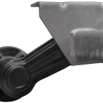 Essieu non freiné KNOTT VG7-L pour remorque UNITRAILER 750kg 1260mm 1560mm 4x100