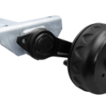 Essieu freiné KNOTT VGB13 pour remorque / dépanneuse 1350kg 1300mm 1750mm 5x112