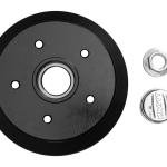 Tambour de frein KNOTT avec roulement pour essieu de remorque 1500kg 200x50 5x112