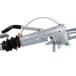Dispositif de dépassement KNOTT KF20A avec attelage K20B pour remorque de 2000kg avec timon en V