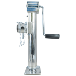 Support de manivelle extensible UNITRAILER TJ5001 pour remorque plateau 1300 kg 364-614 mm