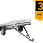 Remorque simple essieu Unitrailer GARDEN TRAILER 264 KIPP