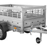Remorque légère 200x106 UNITRAILER GARDEN 200 KIPP avec côtés en filet