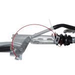 Dispositif de dépassement KNOTT KF20A avec attelage K20B pour remorque de 2000kg avec timon en V